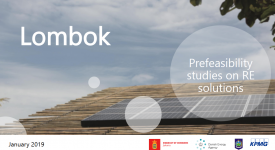 Prefeasibility Studies on RE Solutions : Lombok January 2019 - KPMG