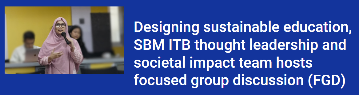 ITB Sustainability/Climate Action Policy – ITB SDGs Network